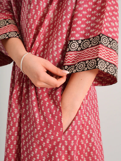 STANDART PEMBE ELBİSE JAY25-30B