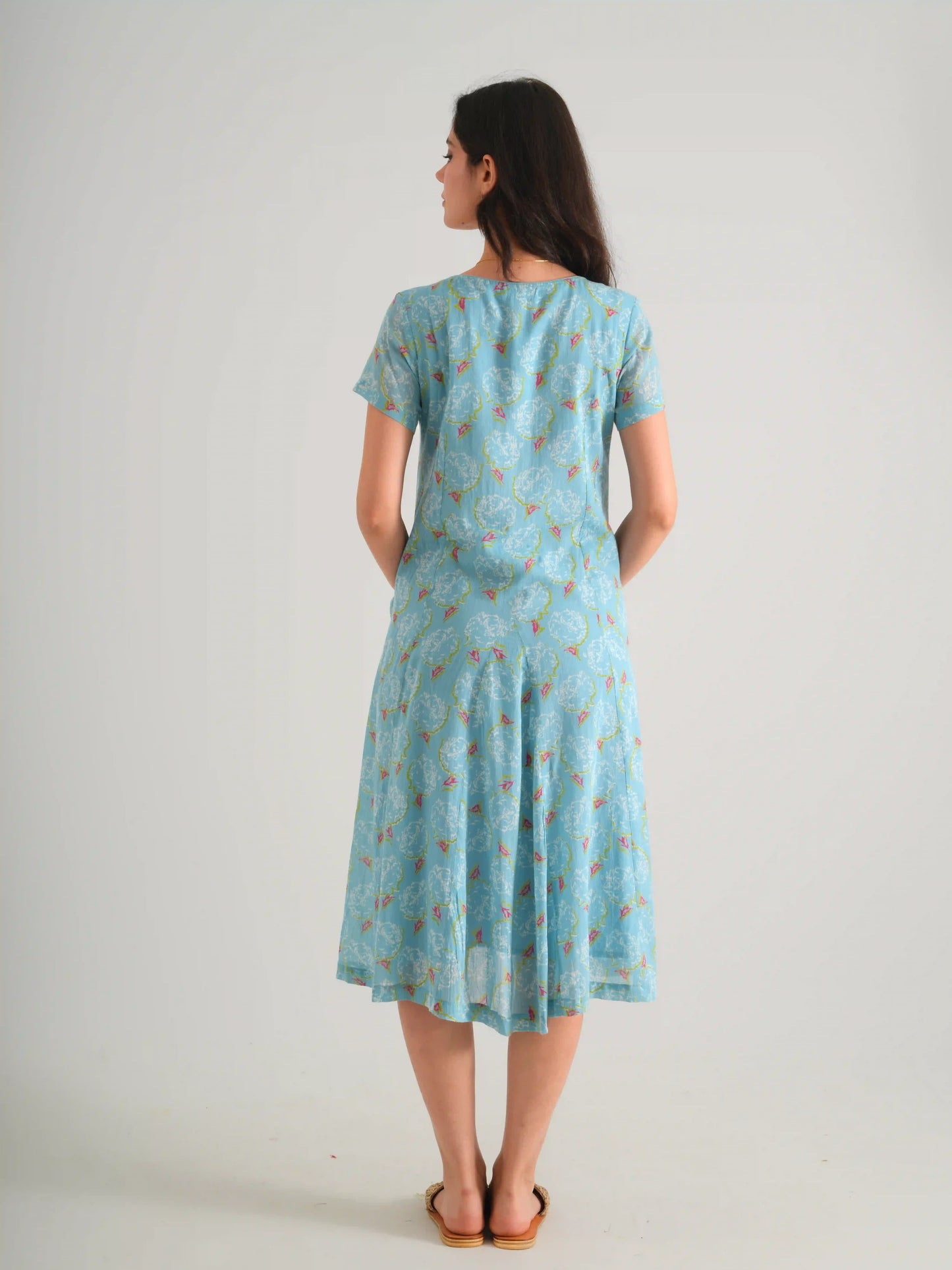 MIRA ELBİSE MAVİ NM23-05A