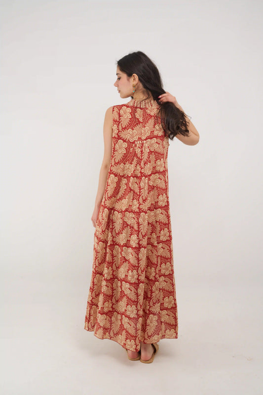 PALM ELBİSE KOLSUZ D25-87E